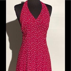 Vintage Halter Maxi Dress